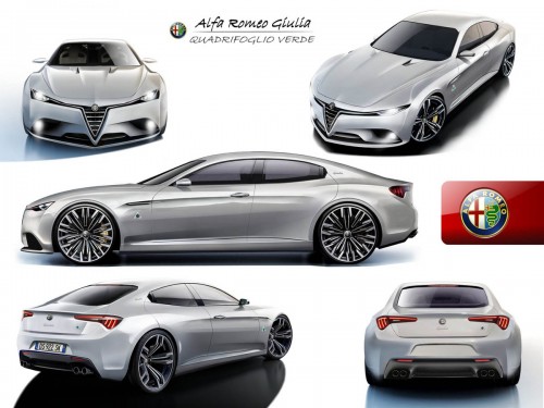 Alfa Romeo Giulia render