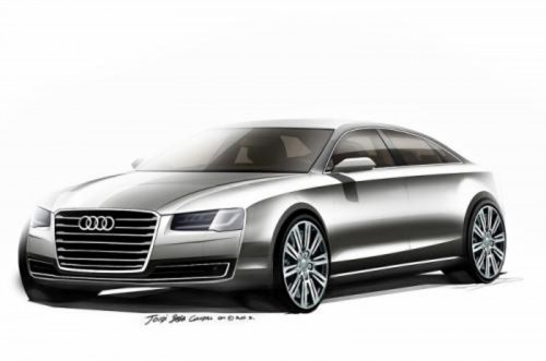 Audi A8 - first images
