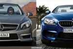 BMW M6 Cabrio and Mercedes SL 63 AMG 2012 BMW M6 Cabrio and Mercedes SL 63 AMG