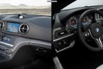 BMW M6 Cabrio and Mercedes SL 63 AMG interior