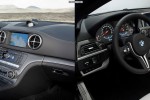 BMW M6 Cabrio and Mercedes SL 63 AMG interior BMW M6 Cabrio and Mercedes SL 63 AMG interior