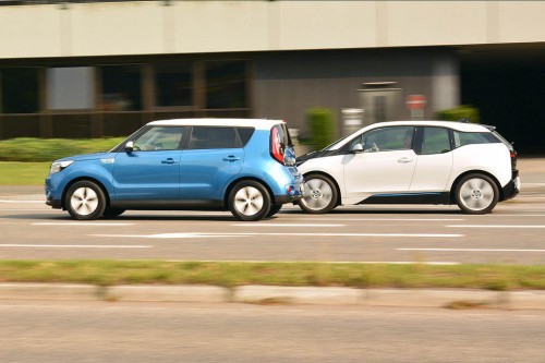 BMW i3 and Kia Soul EV