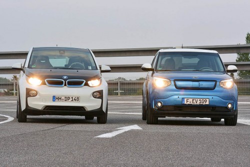 BMW i3 vs Kia Soul EV