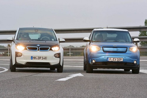 BMW i3 vs Kia Soul EV