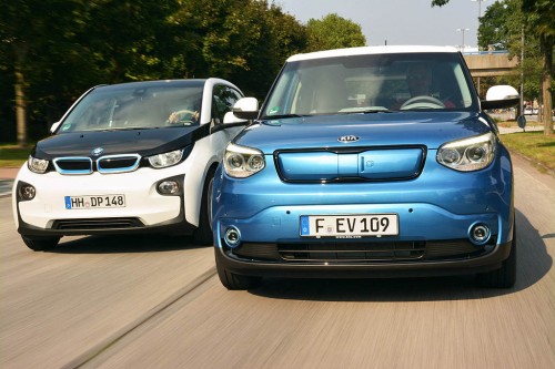 BMW i3 vs Kia Soul EV