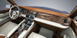 Bentley EXP 9 F SUV concept dashboard