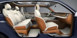 Bentley EXP 9 F SUV concept interior