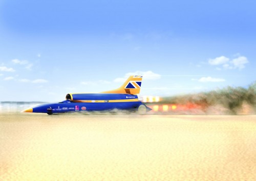 Bloodhound SSC rocket