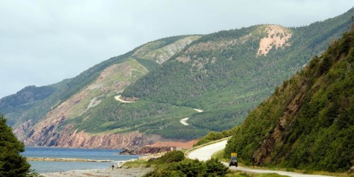 Cabot Trail in Nova Scotia