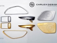 Carlex Mercedes S63 AMG Gold Trim
