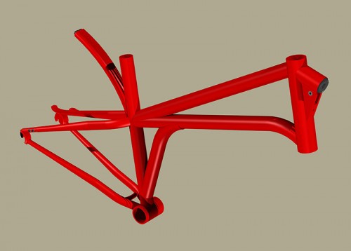 Clyo bike CAD frame