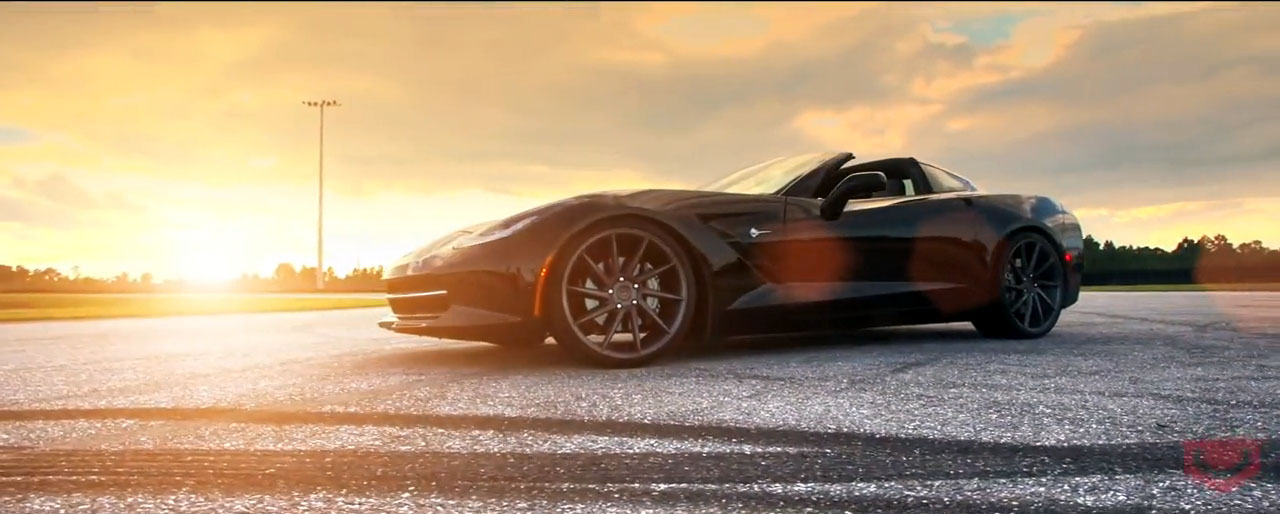 Corvette C7 Stingray on Vossen Wheels