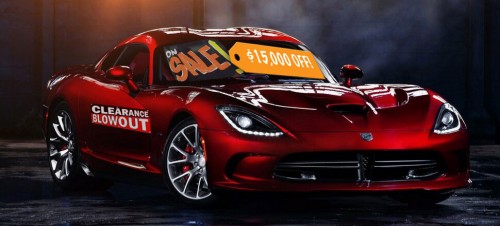 Dodge Viper Discounted By $15,000