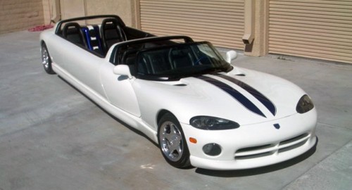 Dodge Viper convertible limousine 