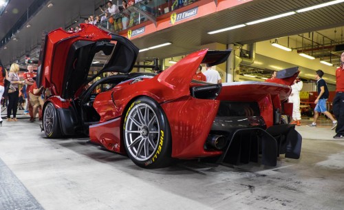 Ferrari FXX K at Yas Marina