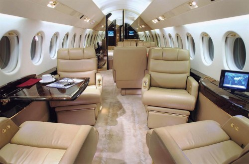 Falcon 900EX Interior