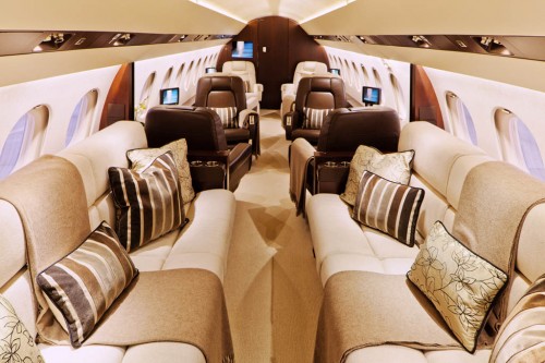 Falcon 900EX Interior