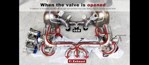 Ferrari 458 Italia F1 Valvetronic Exhaust System by Frequency Intelligent Exhaust