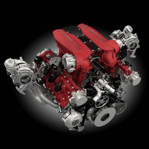 Ferrari 488 GTB Engine