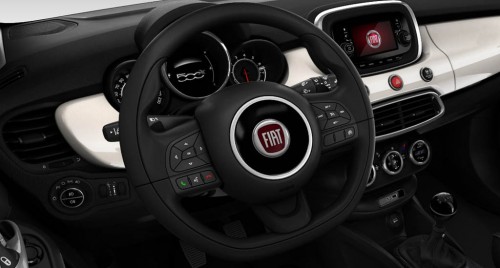 Fiat 500X 2015 Interior