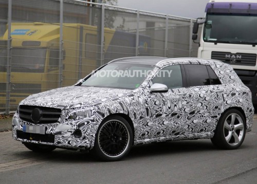 Mercedes GLC Spyshot