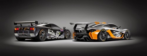McLaren P1 GTR and F1 GTR