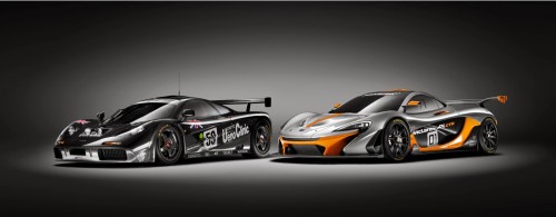 McLaren P1 GTR and F1 GTR