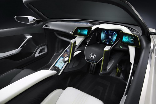 Honda EV-STER cockpit