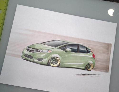 Honda Fit SEMA 2014