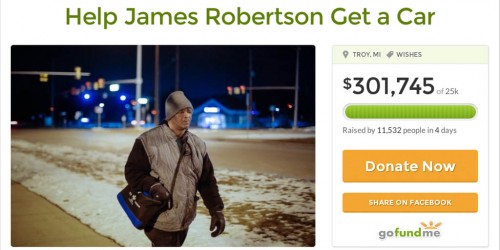 How The Internet Got A Detroiter Who Walks 21 Miles To Work A Free Car