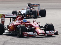 Hulkneberg spent much of the grand prix chasing Alonso