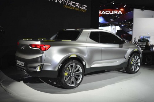 Hyundai Santa Cruz Crossover Truck Concept at 2015 NAIAS