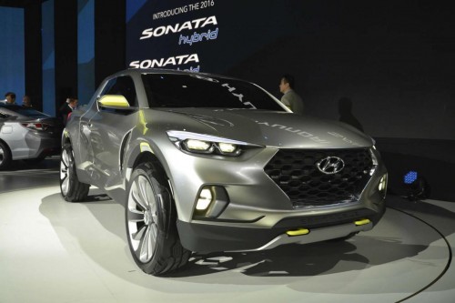 Hyundai Santa Cruz Crossover Truck Concept at 2015 NAIAS