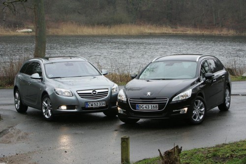 Insignia and peugeot 508