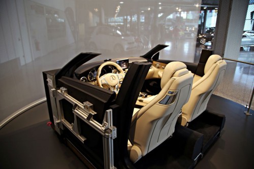 Interior of 2016 Mercedes-Benz C-Class Cabriolet