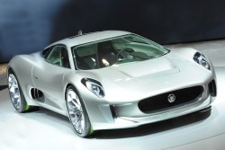 Jaguar C-X75 hybrid supercar