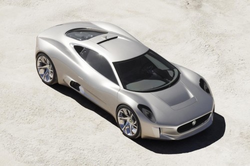 Jaguar C-X75 hybrid supercar