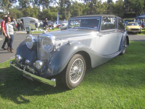 Jaguar drophead coupe 1940