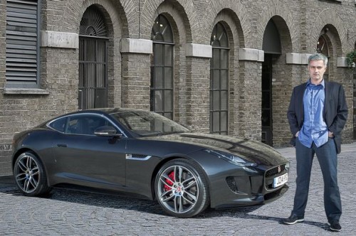 Jose Mourinho & Jaguar F-TYPE R Coupe