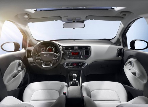 Kia Rio Interior 2014