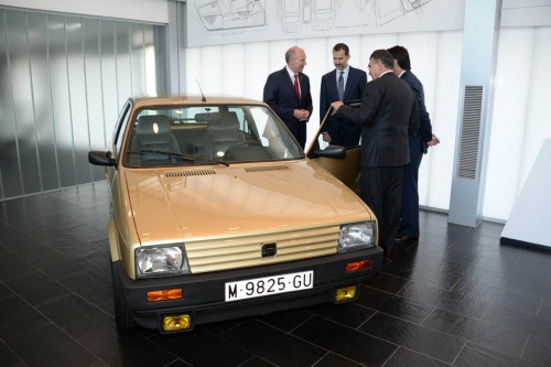 King Felipe VI Seat Ibiza