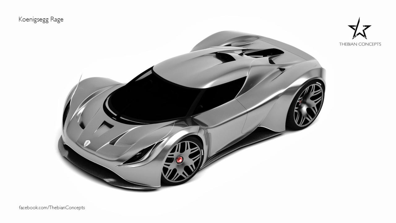 Koenigsegg Rage rendering