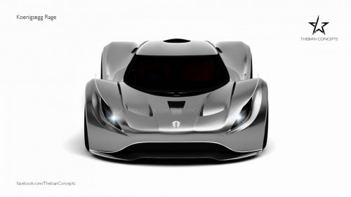 Koenigsegg Rage rendering