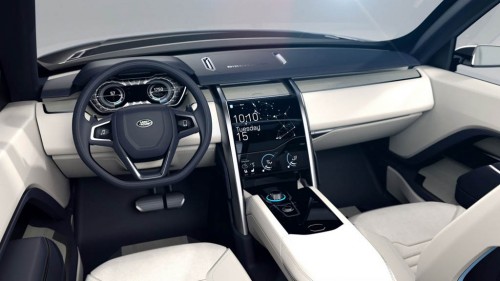 Land Rover Discovery Vision Concept Dashboard