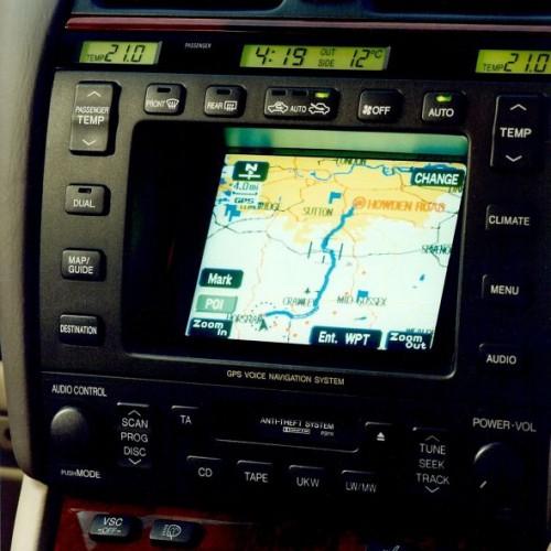 A Standard-fit satellite navigation system