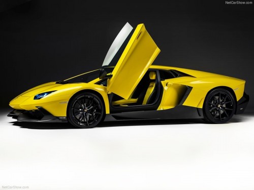 Lamborghini Aventador LP720-4 50th Anniversary - Front Angle, 2013