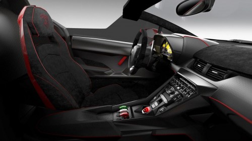 Lamborghini Veneno Roadster interior