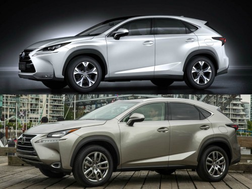 Lexus NX Eu vs US Version