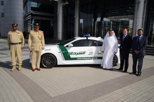 Lexus RC F for Dubai Police