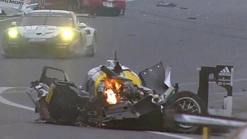 Mark Webber crash